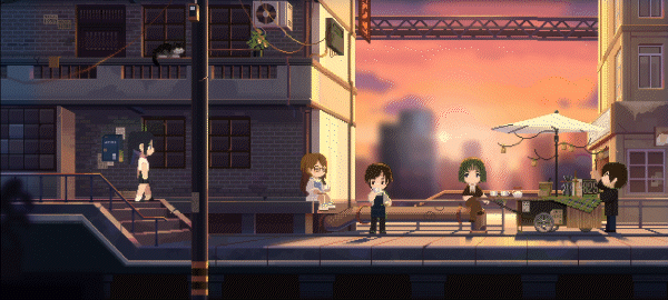 户外行走白天到黑夜.gif